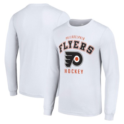 Футболка с длинным рукавом Philadelphia Flyers Starter Logo - White