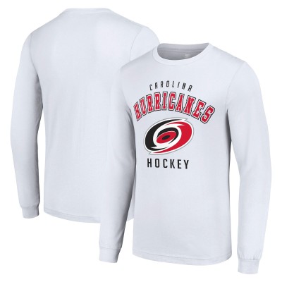 Футболка с длинным рукавом Carolina Hurricanes Starter White Logo