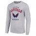 Футболка с длинным рукавом Washington Capitals Starter Logo - Heather Gray