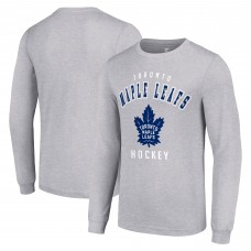 Футболка с длинным рукавом Toronto Maple Leafs Starter Logo - Heather Gray
