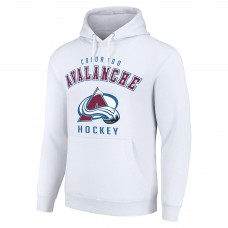 Толстовка Colorado Avalanche Starter White Logo