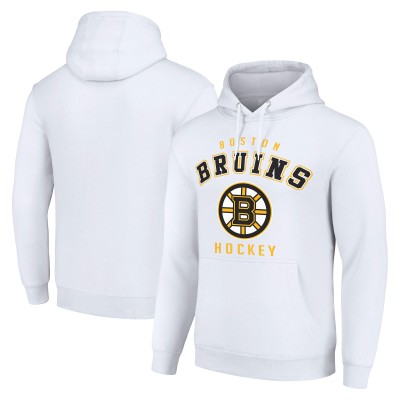 Толстовка Boston Bruins Starter White Logo