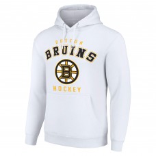Толстовка Boston Bruins Starter White Logo