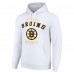 Толстовка Boston Bruins Starter White Logo
