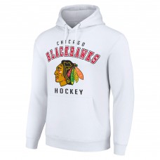 Толстовка Chicago Blackhawks Starter  Logo - White