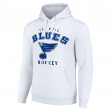 Толстовка St. Louis Blues Starter  Logo - White