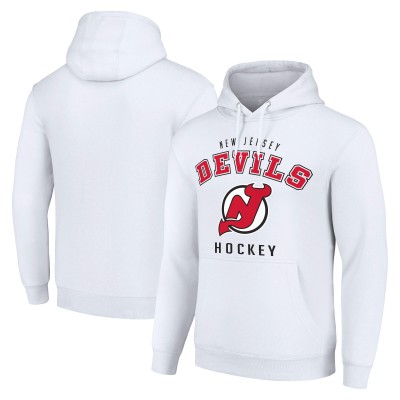 Толстовка New Jersey Devils Starter  Logo - White