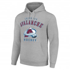 Толстовка Colorado Avalanche Starter Heather Gray Logo