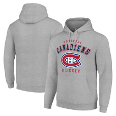 Толстовка Montreal Canadiens Starter Heather Gray Logo Толстовка Montreal Canadiens Starter Heather Gray Logo