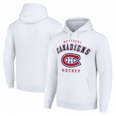 Montreal Canadiens Starter White Logo Pullover Hoodie