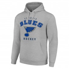 Толстовка St. Louis Blues Starter  Logo - Heather Gray