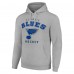 Толстовка St. Louis Blues Starter  Logo - Heather Gray