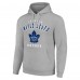 Толстовка Toronto Maple Leafs Starter  Logo - Heather Gray