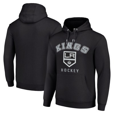 Los Angeles Kings Starter Black Logo Pullover Hoodie