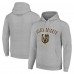 Vegas Golden Knights Starter Heather Gray Logo Pullover Hoodie