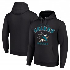 Толстовка San Jose Sharks Starter Black Logo