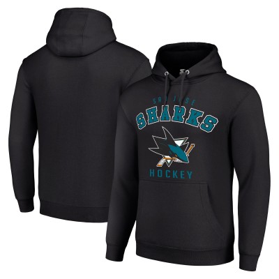 Толстовка San Jose Sharks Starter Black Logo