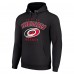 Carolina Hurricanes Starter Black Logo Pullover Hoodie