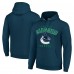 Vancouver Canucks Starter Navy Logo Pullover Hoodie
