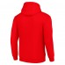 Calgary Flames Starter Red Logo Pullover Hoodie