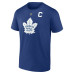 Футболка Auston Matthews Toronto Maple Leafs Fanatics Authentic Stack Name & Number - Blue