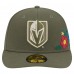 Бейсболка Vegas Golden Knights New Era Olive Tonal Florals 59FIFTY