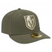 Бейсболка Vegas Golden Knights New Era Olive Tonal Florals 59FIFTY
