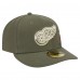 Бейсболка Detroit Red Wings New Era Olive Tonal Florals 59FIFTY