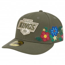 Бейсболка Los Angeles Kings New Era Olive Tonal Florals 59FIFTY