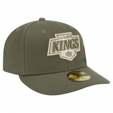 Бейсболка Los Angeles Kings New Era Olive Tonal Florals 59FIFTY