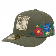 Бейсболка New York Rangers New Era Olive Tonal Florals 59FIFTY Бейсболка New York Rangers New Era Olive Tonal Florals 59FIFTY