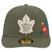 Бейсболка Toronto Maple Leafs New Era Olive Tonal Florals 59FIFTY
