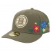 Бейсболка Boston Bruins New Era Olive Tonal Florals 59FIFTY