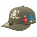 Бейсболка Anaheim Ducks New Era Olive Tonal Florals 59FIFTY