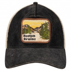 Бейсболка Boston Bruins New Era Black/Cream Vintage Landscape 9TWENTY A-Frame