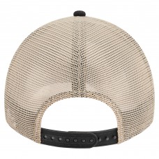 Бейсболка Chicago Blackhawks New Era Black/Cream Vintage Landscape 9TWENTY A-Frame