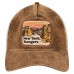Бейсболка New York Rangers New Era Brown/Cream Vintage Landscape 9TWENTY A-Frame