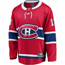 Джерси Montreal Canadiens Cole Caufield Fanatics Red Home Premier Breakaway