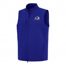 Colorado Avalanche Antigua Royal Demand Full-Zip Vest
