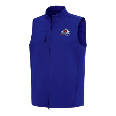 Colorado Avalanche Antigua Royal Demand Full-Zip Vest