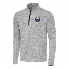 Buffalo Sabres Antigua Black Cause Quarter-Zip Top