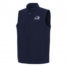 Colorado Avalanche Antigua Navy Regard Full-Zip Vest