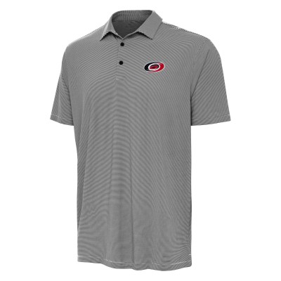 Поло Carolina Hurricanes Antigua Black Twine