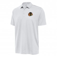 Поло Chicago Blackhawks Antigua Ellipse - White