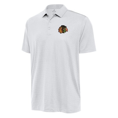 Поло Chicago Blackhawks Antigua Ellipse - White
