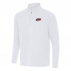 Кофта на короткой молнии Carolina Hurricanes Antigua White Intent