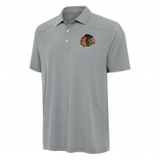 Поло Chicago Blackhawks Antigua Western - Gray