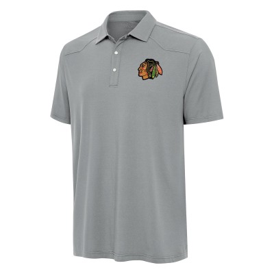 Поло Chicago Blackhawks Antigua Western - Gray