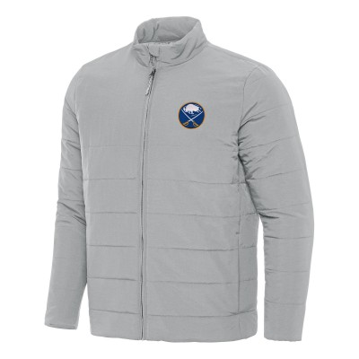 Куртка Buffalo Sabres Antigua Gray Swelter Puffer