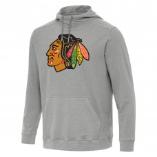 Толстовка Chicago Blackhawks Antigua Cloud - Heather Gray